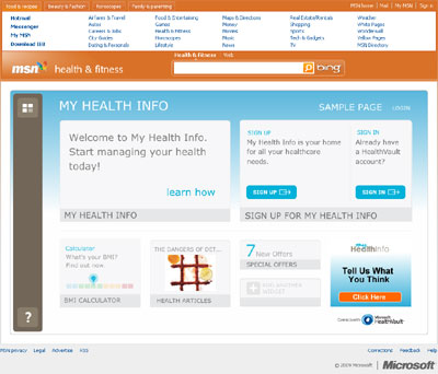 MSN MyHealth