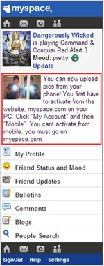 MySpace Mobile