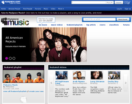 MySpace Music