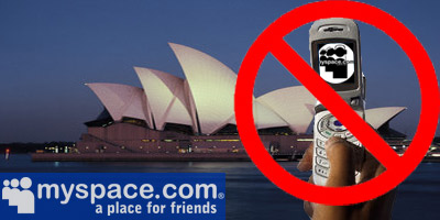 MySpace Turns Away Australian Mobile Users