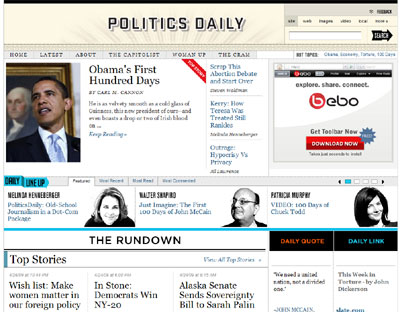 Politics Daily