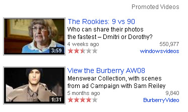 Promoted Videos