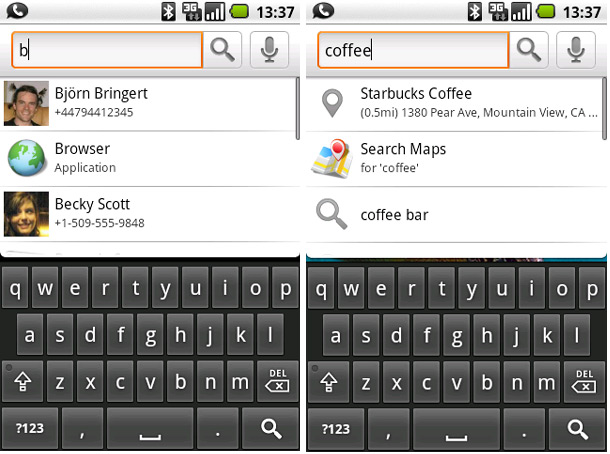 Quick Search Box