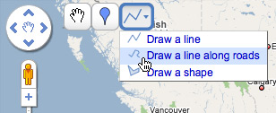 Save and Share Maps with Google