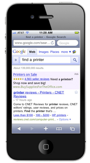 Seller Ratings Extension on Mobile