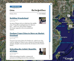 Google Earth New York Times