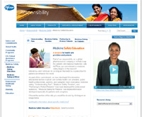 Pfizer Medicine Safety Education