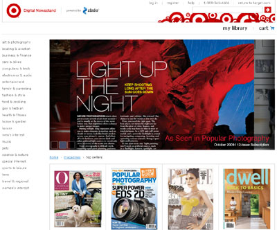 Target Digital Newsstand