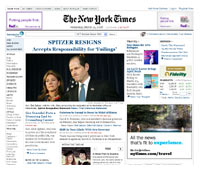 News Web Site Visits On The Rise