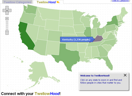 Twellow Hood Map