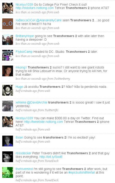 Transformers 2 discussion