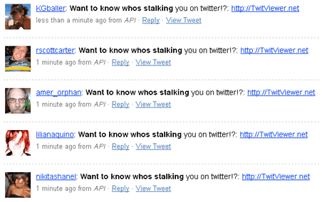 Possible Phishing Scam - TwitViewer