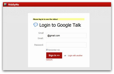 Viddyho Google Talk