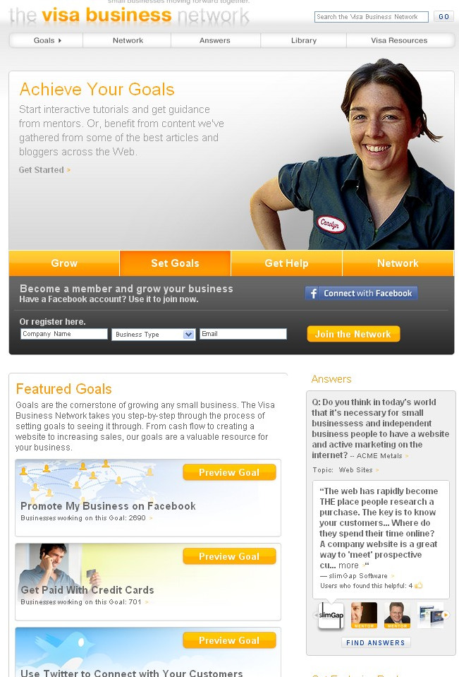 Visa Business Network