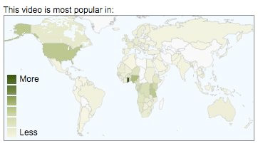 White House Video Popularity