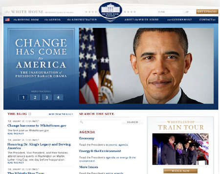 The New Whitehouse.gov The New Whitehouse.gov