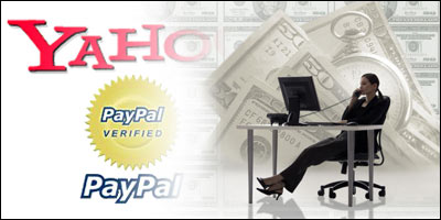 Yahoo Publisher Network Offers PayPal