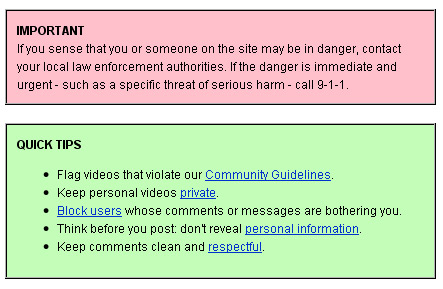 YouTube Safety