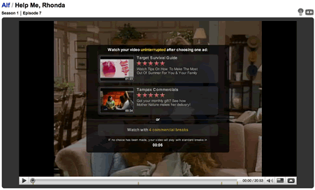 YouTube Advertising Screen Shot