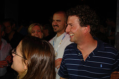 Dax and Tim Mayer Watch Sumo Fun