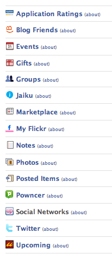 Facebook Applications Facebook Applications