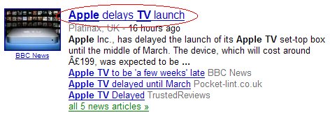 Google news
