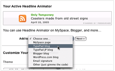 Headline Animator