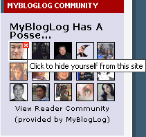 my blog log