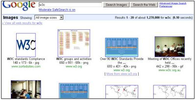 New google Images Category