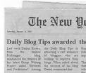 New York times and blogging New York times and blogging