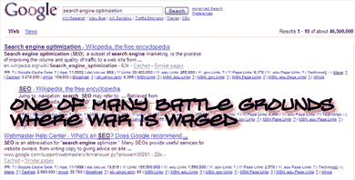 SEO results