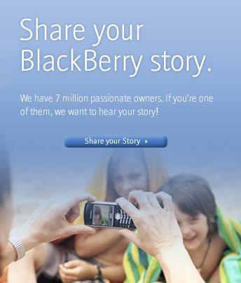 Share Your BlackBerry Story