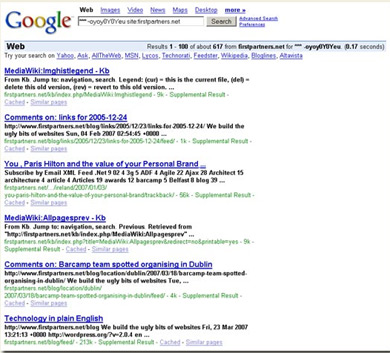 First Partners supplemental index First Partners supplemental index