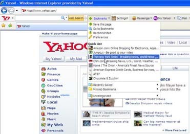 Yahoo Toolbar 