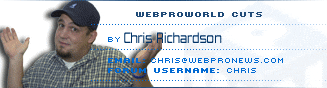Chris Editor's Pic