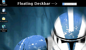 deskbar screenshot