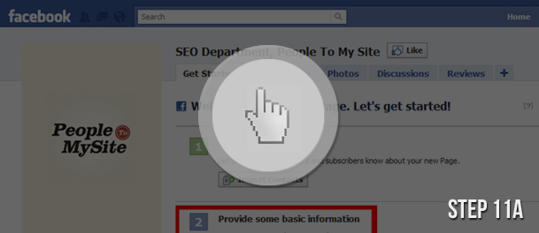 Step #11A: Provide Some Basic Info