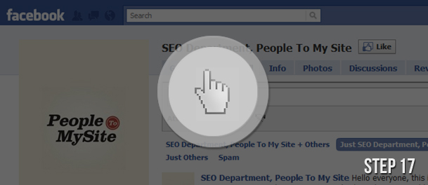 Step #17: Official Facebook Page Setup Complete!