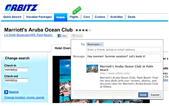 Facebook Send Button