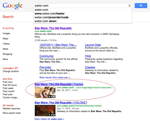 Old Republic Google Video search thumbnail