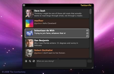 Twitterrific screen shot