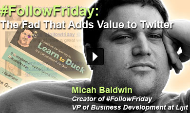 #FollowFriday: The Fad That Adds Value to Twitter