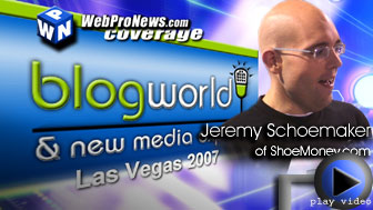 BlogWorld and New Media Expo: Jeremy Schoemaker of ShoeMoney.com
