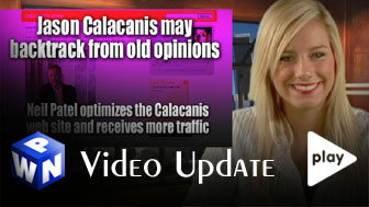 Jason Calacanis may backtrack, Kathy Sierra cancels appearance at e-Tech, ComputerWorld tips on domain names