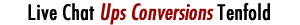 Live Chat Ups Conversions Tenfold