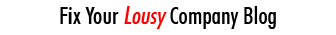Fix Your Lousy Company Blog