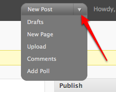 Drop Down Menu Drop Down Menu