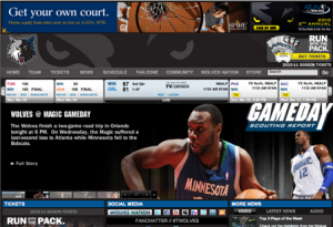 THE OFFICIAL SITE OF THE MINNESOTA TIMBERWOLVES