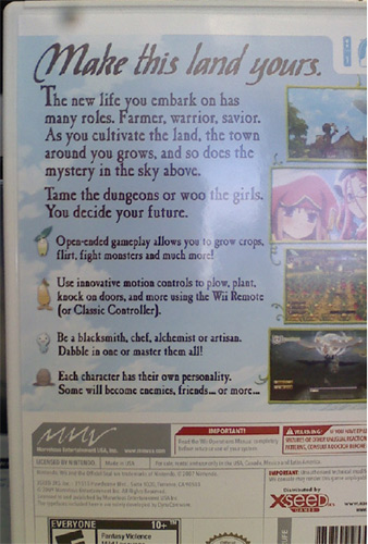Rune Factory: Frontier Picture 1