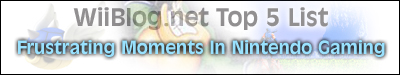 Top 5 Frustrating Moments In Nintendo Gaming History